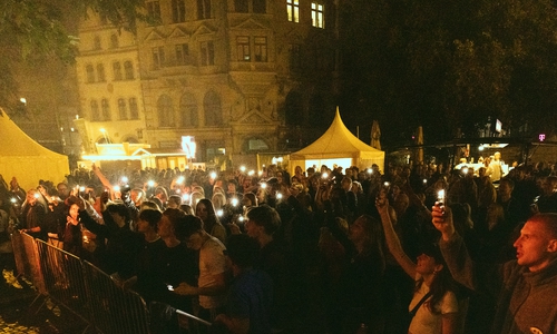 Die Stimmung am Kohlmarkt war gut.