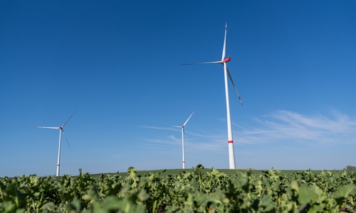 Mit einer Gesamtleistung von 116 Megawatt wird der Windpark künftig über 230 Millionen Kilowattstunden Strom pro Jahr erzeugen.