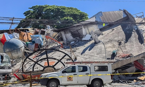 Erdbebenschäden auf den Philippinen am 08.06.2026