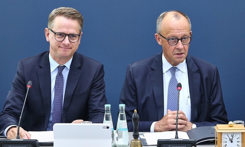 Carsten Linnemann und Friedrich Merz (Archiv)