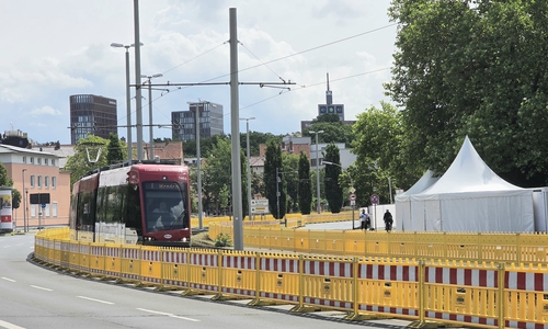 Braunschweig wird Gastgeberin für den Tag der Niedersachsen: Die Aufbauarbeiten laufen auf Hochtouren.
