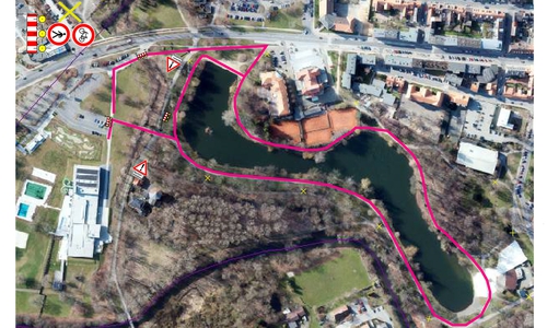 Von 12 bis 14 Uhr werden die Wallanlagen vollständig für den Triathlon gesperrt.