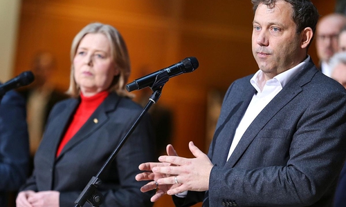 Bärbel Bas und Lars Klingbeil (Archiv)