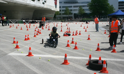 In den Wettbewerbsdisziplinen Sprint, Parcours und Ausdauer mussten die Teams zeigen, wie zuverlässig und leistungsfähig ihre Fahrzeuge sind.