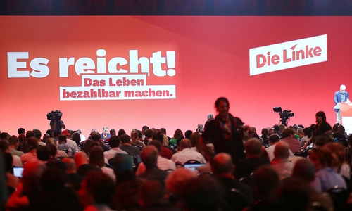 Bundesparteitag der Linkspartei im Juni 2026