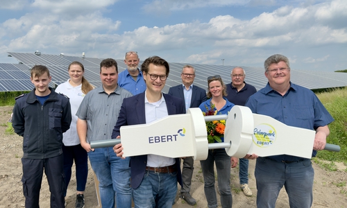Die Solarparks Königslutter und Boimstorf wurden feierlich eröffnet.