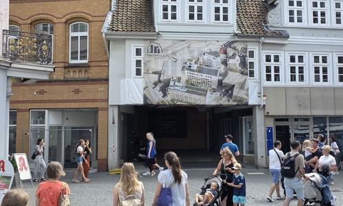 Die neuen Stiftshöfe werden noch einige Bauarbeiten nach sich ziehen.