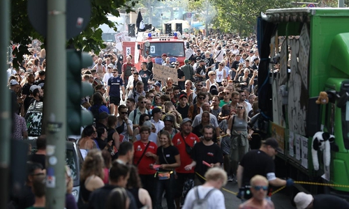 Techno-Parade "Zug der Liebe" im Jahr 2023 (Archiv)