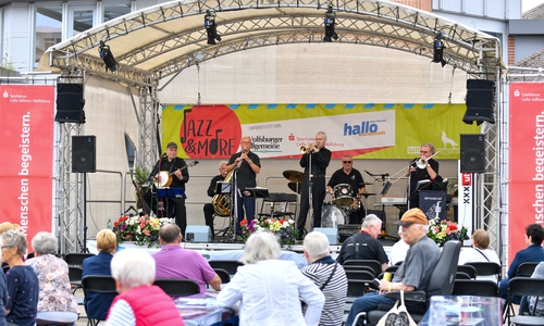 Excelsior Jazzmen bei Jazz and more 2021. Archivbild
