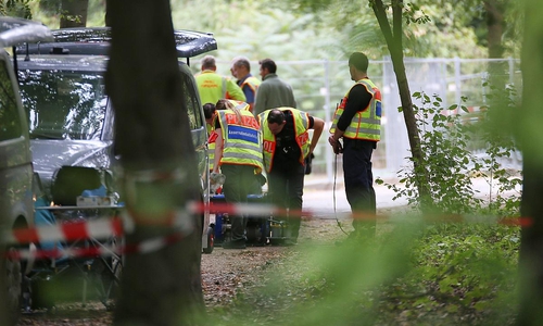 Polizei am Tatort nach Todesfahrt beim CSD