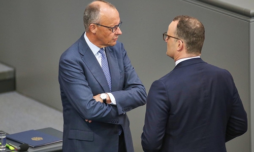 Friedrich Merz und Jens Spahn (Archiv)