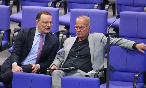 Jens Spahn und Matthias Miersch (Archiv)