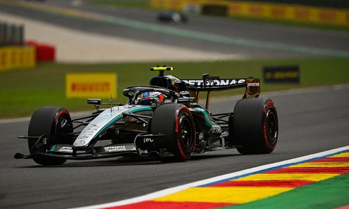 Kimi Antonelli am F1-Rennwochenende in Spa im Juli 2026