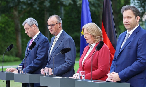 Pressekonferenz nach Koalitionsausschuss am 02.07.2026