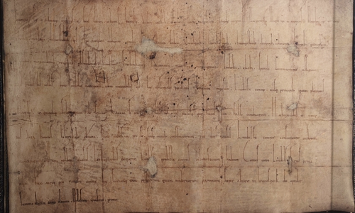 Reproduktion der Magniurkunde im Altstadtrathaus.