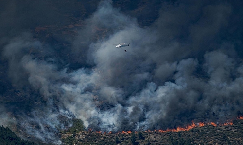 Waldbrände in Spanien im Juli 2026