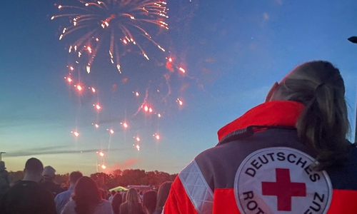 Das Feuerwerk am Freitag zog besonders viele Besucher an.