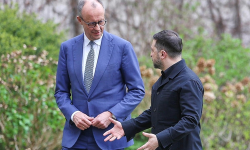 Friedrich Merz und Wolodymyr Selenskyj (Archiv)