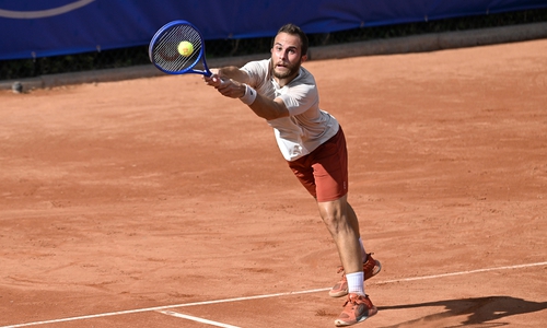 Der Franzose Hugo Gaston erreichte als letzter Spieler das Halbfinale.