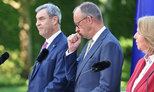 Söder, Merz, Bas am 02.07.2026