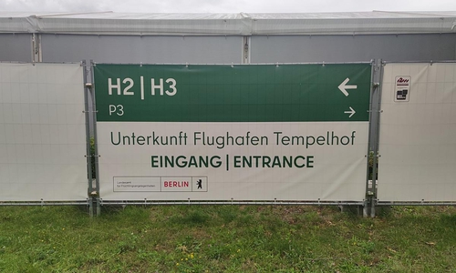 Flüchtlingsunterkunft Tempelhof (Archiv)