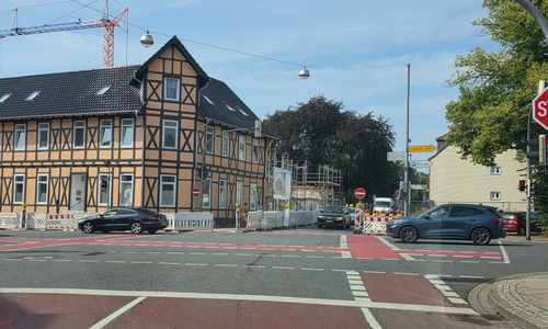 An der Halchterschen Straße finden Bauarbeiten statt. Zweitweise muss sie voll gesperrt werden.