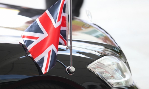 Fahne von Großbritannien (Archiv)