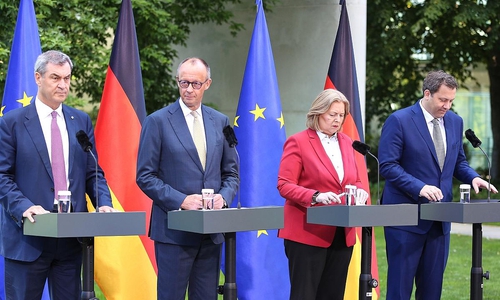 Pressekonferenz nach Koalitionsausschuss am 02.07.2026