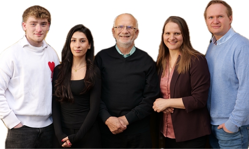 Die Kandidiaten von Volt Salzgitter für die Kommunalwahl 2026: Colin Meißner, Elizsu Akbulut, Bernd Nehring, Julia Nehring und Sebastian Timm (v. li.). Nicht im Bild: Kerstin Krome.
