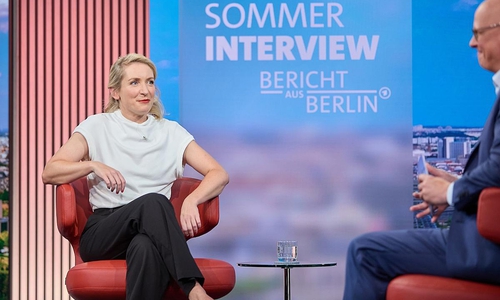 Ines Schwerdtner und Matthias Deiß am 12.07.2026