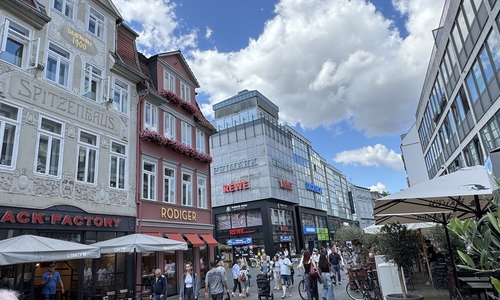 Die Innenstadt von Braunschweig als Einkaufs- und Erlebnisort. 
