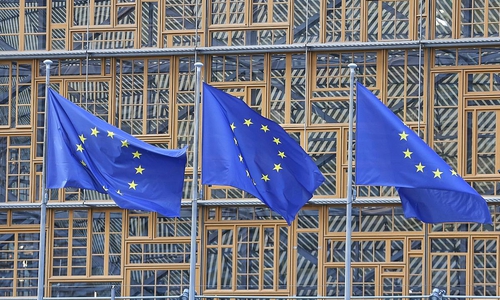 EU-Fahnen (Archiv)