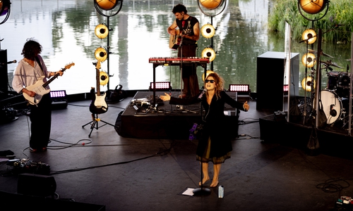 Paula Dalla Corte und ihre Band schufen eine besondere Atmosphäre.