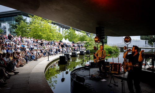 Laith Al Deen spielte am Dienstag in der Autostadt.