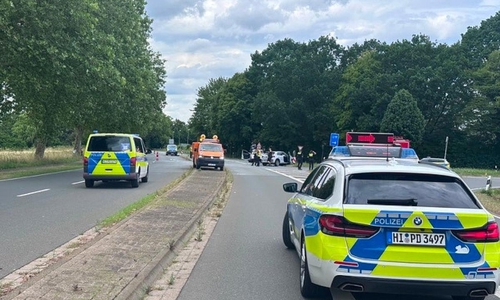 Verkehrsunfall mit drei Verletzten auf B243 (Archiv)