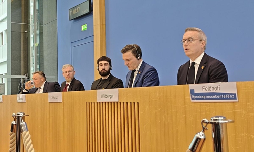 Pressekonferenz zu deutsch-kanadischer KI-Partnerschaft (Archiv)