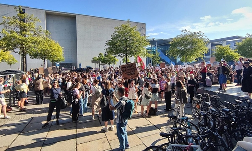 Demo vor dem Bundestag am 10.07.2026