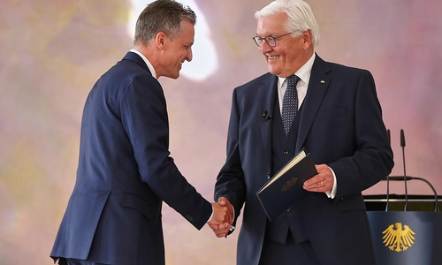 Thorsten Frei und Frank-Walter Steinmeier (Archiv)