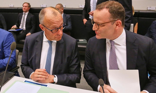 Friedrich Merz und Jens Spahn (Archiv)