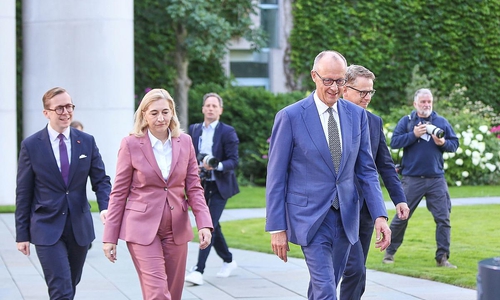 Amthor, Warken, Merz und Linnemann am 24.07.2026