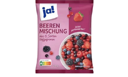 Betroffen ist die ja! Beerenmischung.
