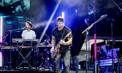 Die Band zeigte sich gut aufeinander eingespielt.