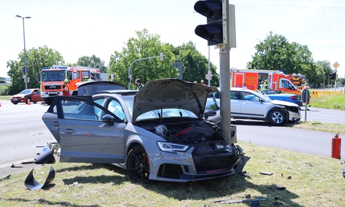 Der Wagen ist nicht mehr fahrbereit.