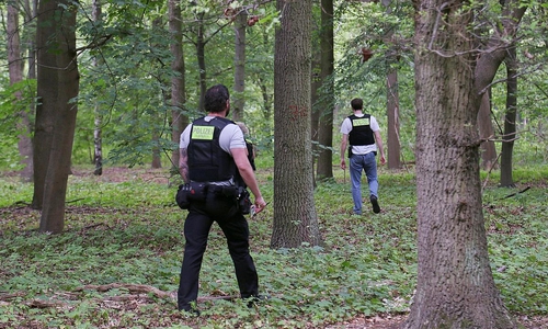 Polizei am Tatort nach Todesfahrt beim CSD am 26.07.2026