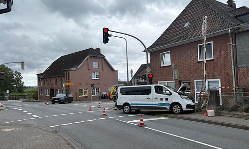 Unfallstelle im Überblick (Archiv)