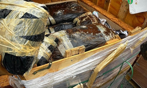 Cannabisverpackungen unter Tarnladung (Archiv)
