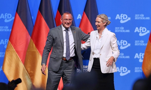 Tino Chrupalla und Alice Weidel am 05.07.2026