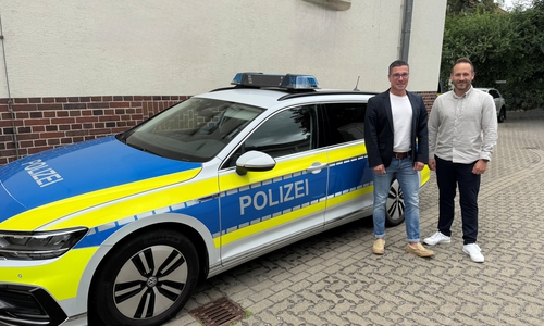 Erster Kriminalhauptkommissar Dominik Gerecke und Polizeioberrat Niklas Meyer-Ulex.