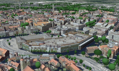 Der digitale Basiszwilling der Stadt.