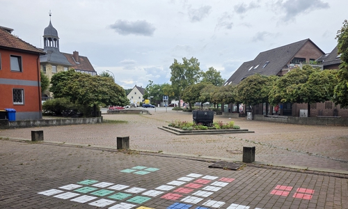 Marktplatz in Vienenburg.